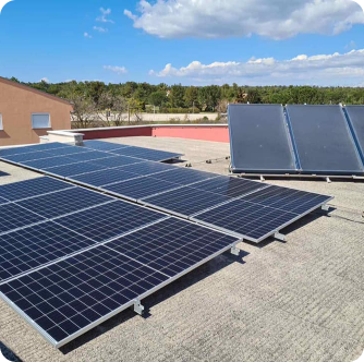 Solar Power Plant Vir-8 km