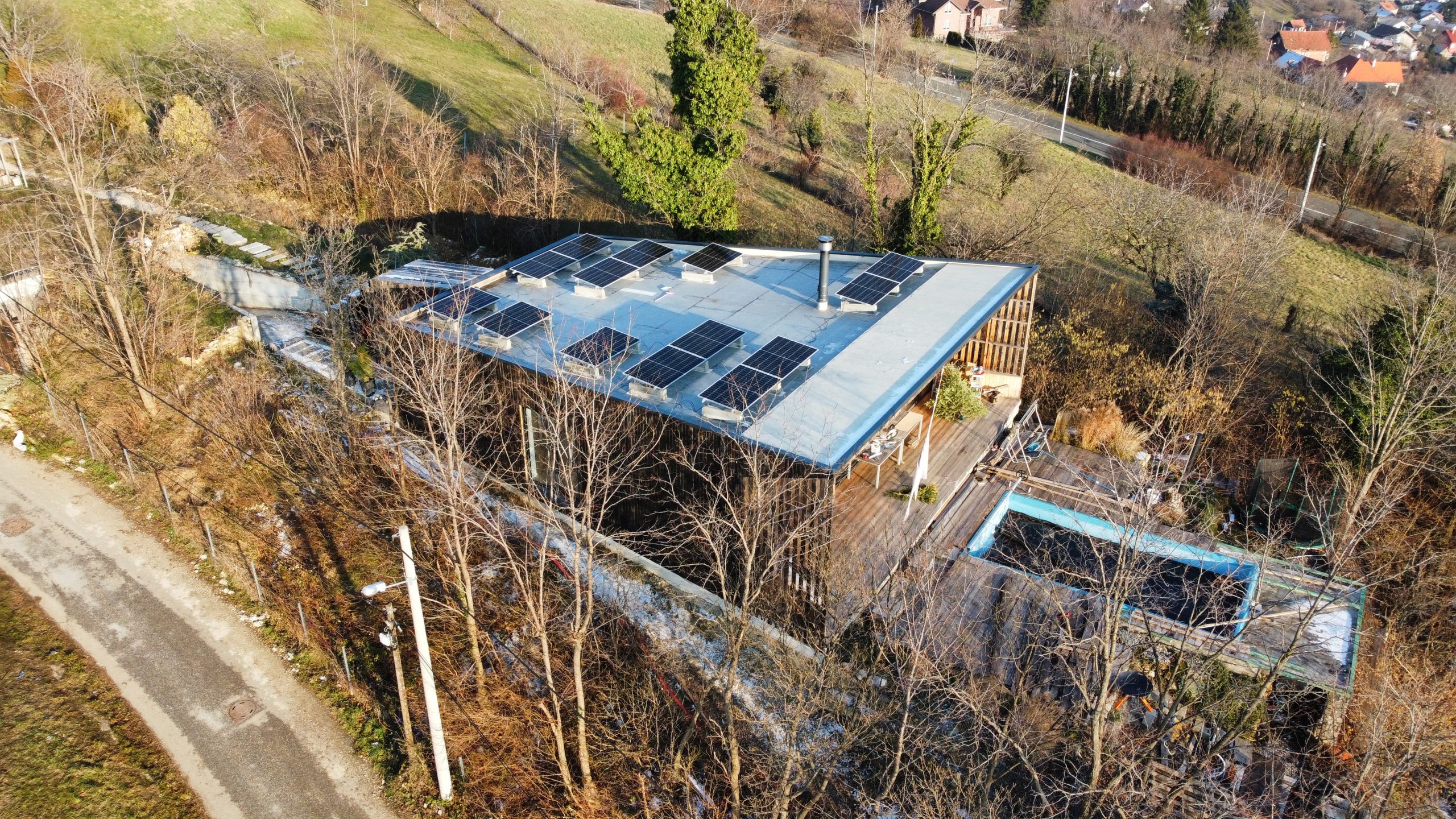 Solar Power Plant Vir-8 km